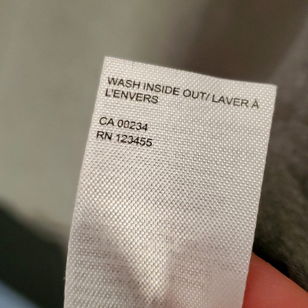 Design Lab Grey Organic Cotton Long Sleeve Jersey A-Line Dress - Size Small - Picture 8 of 14